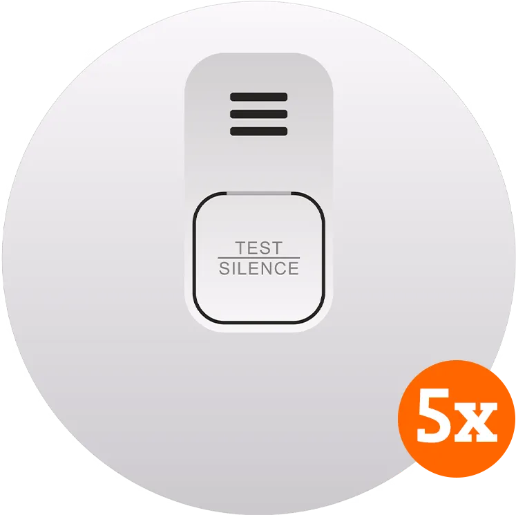 ELRO Blue Line CBFS36 Rookmelder 5-pack (5 jaar)