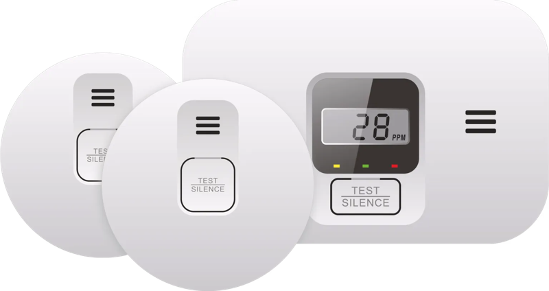 ELRO Blue Line CBFS36 Rookmelder Duo pack + Koolmonoxidemelder