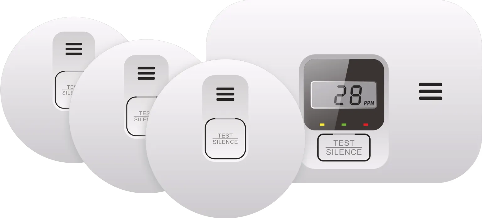 ELRO Blue Line CBFS36 Rookmelder 3-pack + Koolmonoxidemelder