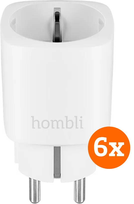 Hombli EU Smart Socket White 6-pack