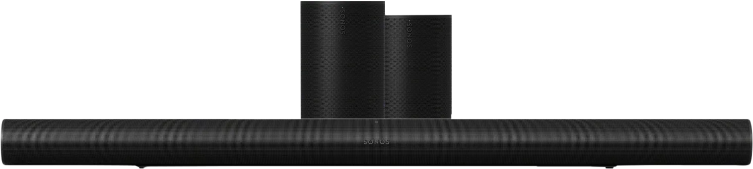 Sonos Arc Ultra + 2x Sonos Era 100 Zwart