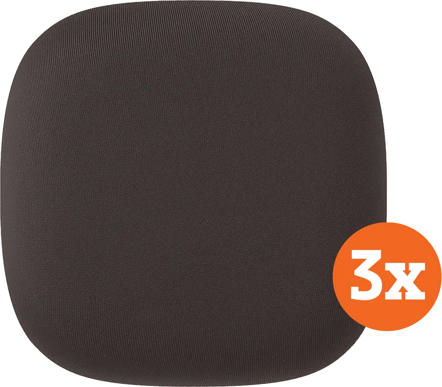 Jalo Kupu Rookmelder Donkergrijs (10 jaar) 3-Pack