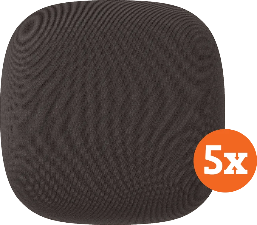 Jalo Kupu Rookmelder Donkergrijs (10 jaar) 5-Pack