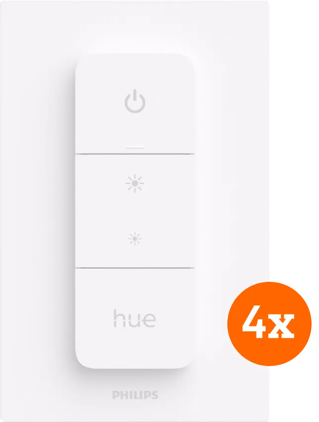 Philips Hue Draadloze dimmer 4-pack