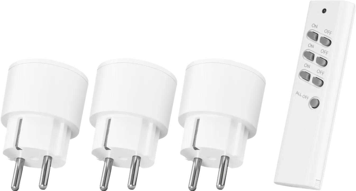 KlikAanKlikUit Slimme stekker met afstandsbediening 3-pack APC3-2300R